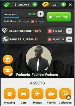 Fodcom Founder & C.E.O -  Fodunrin Olabinrin